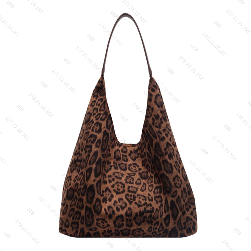 thumbnail image 2 of Mujer gamera bolsa grande bolso leopardo bolso de hombro, 2 of 2